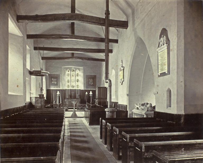 Aldermaston Church- images from the Past