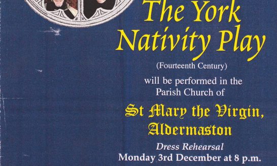 2001 York Nativity Play Poster
